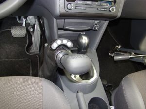 Behindertengerechter Umbau, Handgas im VW Caddy